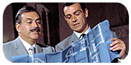 Pedro Armendariz and Sean Connery