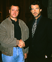 GRAHAM RYE meets PIERCE BROSNAN 1994