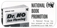 Dr. No Pan Books promotion 