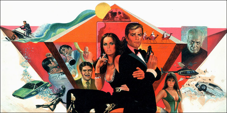 The Spy Who Loved Me (1977) Thai poster artwork by Tongdee Panumas