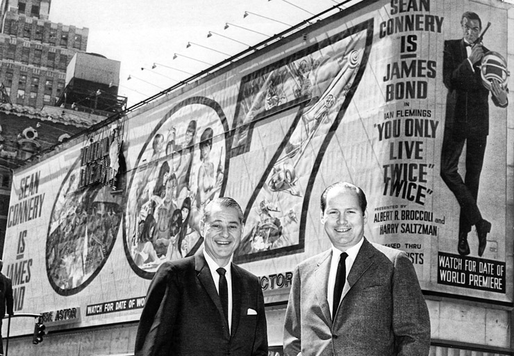 Arnold and David Picker - Astor Cinema New York 1967