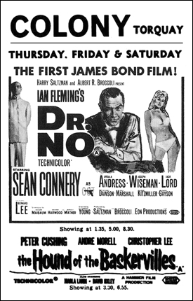Dr. No/The Hound Of The Baskervilles Colony Torquay 1964