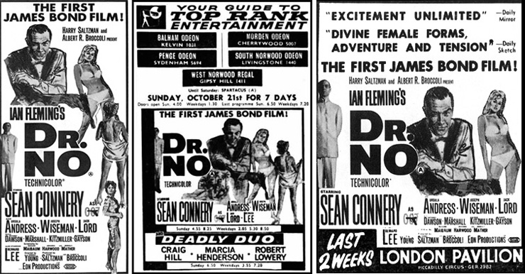 Dr. No Advert blocks