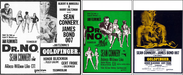 Dr. No-Goldfinger double-bill 1971