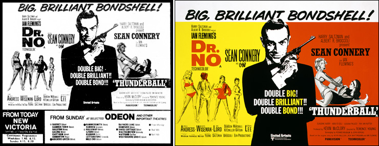 Dr. No/Thunderball double-bill New Victoria