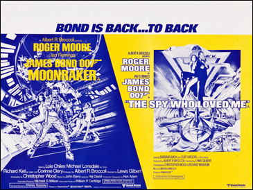 Moonraker/The Spy Who Loved Me double-bill