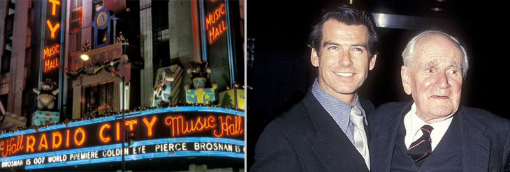 GoldenEye premiere New York Radio City Music Hall 1995