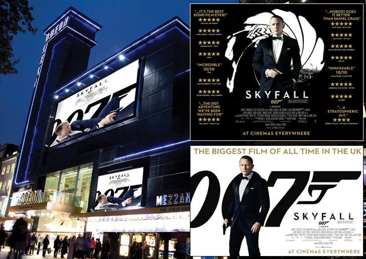 Skyfall Odeon Leicester Square