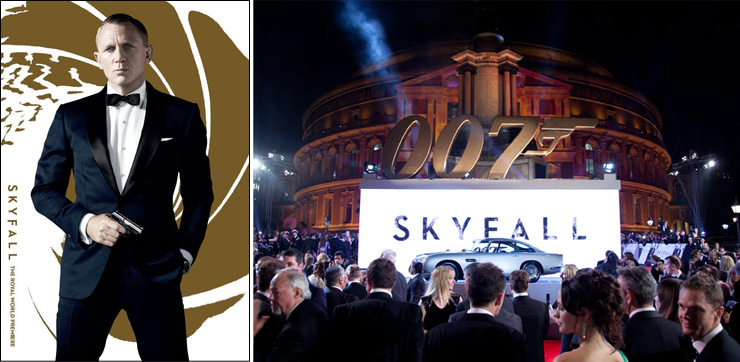 Skyfall Premiere Royal Albert Hall