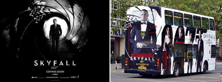 Skyfall promotion