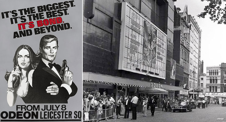 The Spy Who Loved Me Odeon Leicester Square 1977
