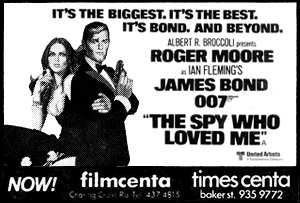 The Spy Who Loved Me London filmcenta times centa
