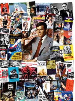 007 MAGAZINE James Bond Montage - The 1970s Roger Moore