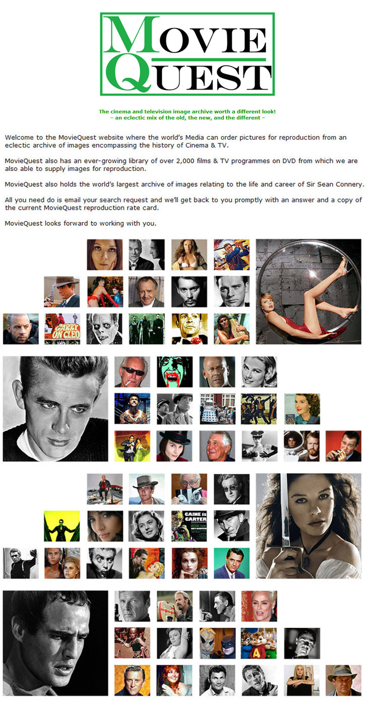 MovieQuest-The cinema and television image archive worth a different look!