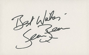 Sean Bean autograph