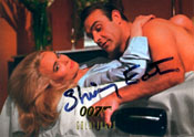 Shirley Eaton - James Bond girl - signed still