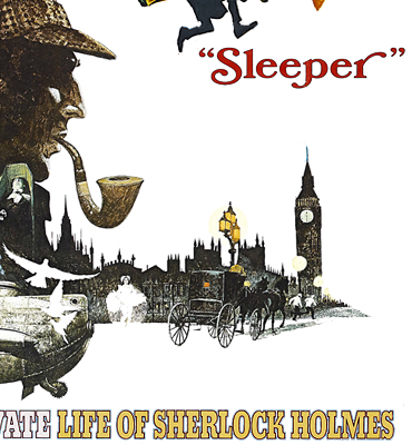 The Private Life Of Sherlock Holmes (1970) art by Robert McGinnis