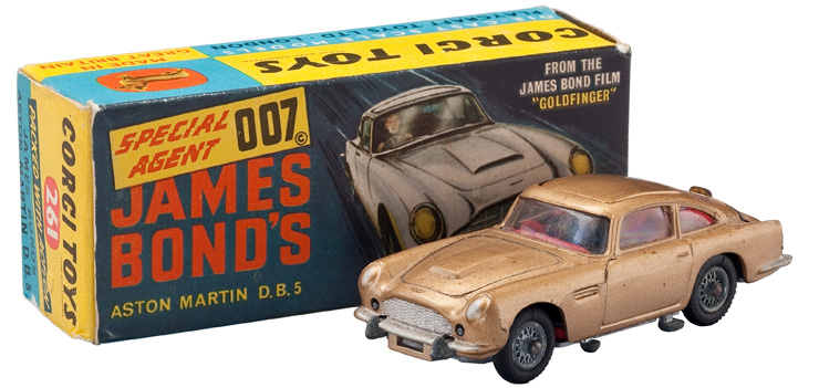 Original 1965 CORGI Aston Martin DB5