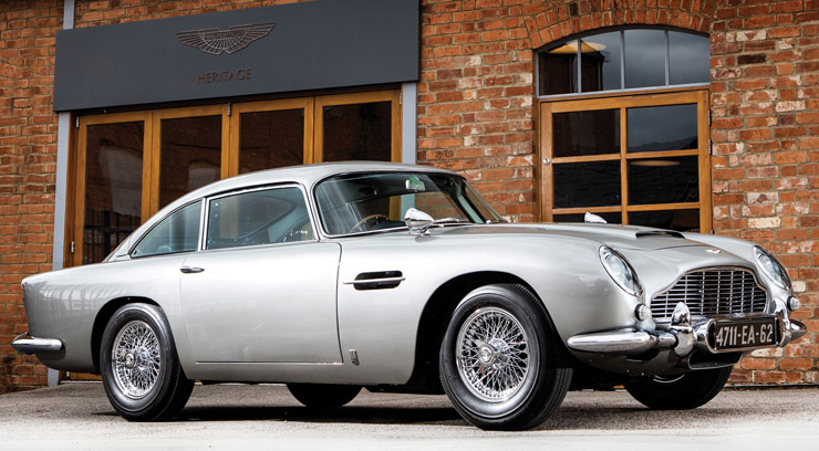 Restored 1965 Aston Martin DB5 up for auction in California