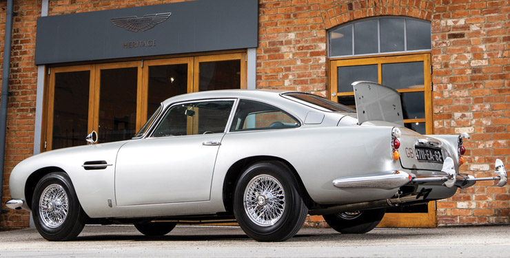 Iconic James Bond Astron Martin DB5 to be auctioned by Sotheby's in California