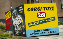 Aston Martin reveal full-sized CORGI model of James Bond's DB5
