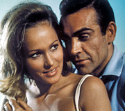 Sean Connery and Ursula Andress in Dr. No (1962)