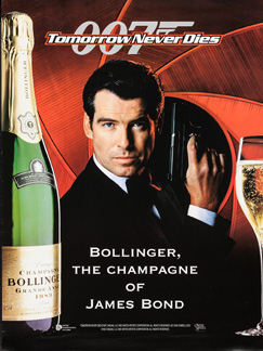 Bollinger poster Tomorrow Never Dies (1997)