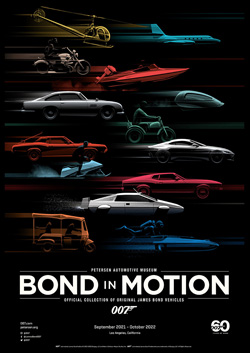 BOND IN MOTION moves to the Petersen Automotive Museum, Los Angeles