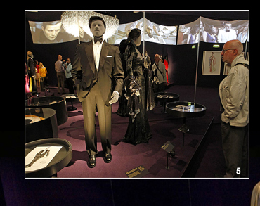 Pierce Brosnan's Brioni designed tuxedo in the Casino Room