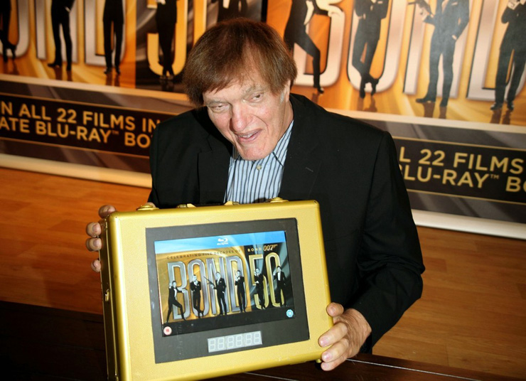 Richard Kiel at the end of the Bond 50 Blu-ray collection tour