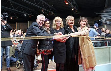 'Bond ladies' Eunice Gayson, Britt Ekland, Jenny Hanley and Madeline Smith