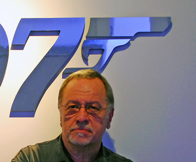 007 MAGAZINE Editor Graham Rye at Bond in Motion - London Film Museum 2014