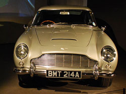 GRAHAM RYE reports on the BOND IN MOTION exhibition at The London Film Museum in Covent Garden