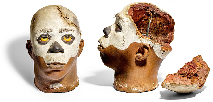 LOT 167 - A Baron Samedi Prop Head from Live And Let Die (1973)