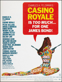 Casino Royale poster artwork by Robert McGinnis