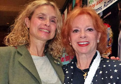 Bond Girls Maryam d'Abo and Luciana Paluzzi at Chiller Theatre 
