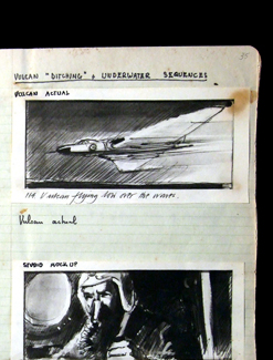 Thunderball storyboards