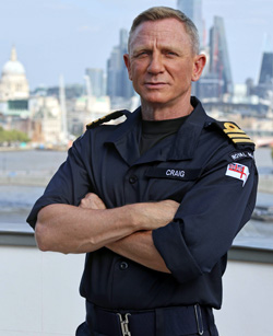 Daniel Craig Appointed Honorary Royal Navy Commander