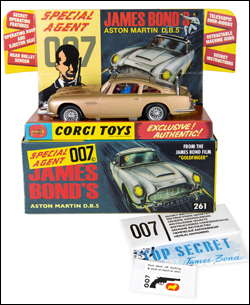 CORGI Model Club's James Bond Aston Martin DB5 wins ‘Gift of the Year’ award 2023