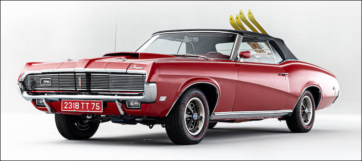 1969 Mercury Cougar XR7 convertible