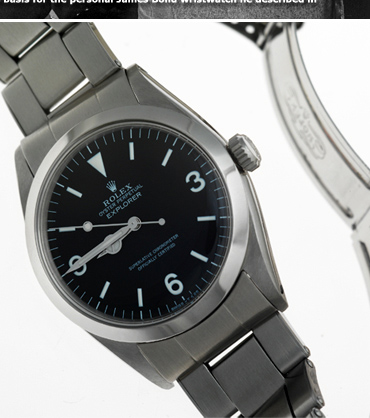 Ian Fleming's Rolex 1016 Explorer wristwatch