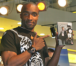 Sebastien Foucan signing at HMV Oxford Street, London