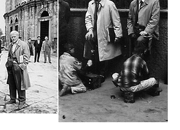 Robert Shaw and Bill Hill on location in Istanbul