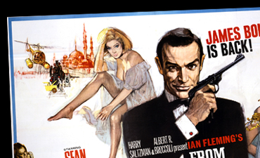 From Russia With Love UK Quad poster - art by Renato Fratini