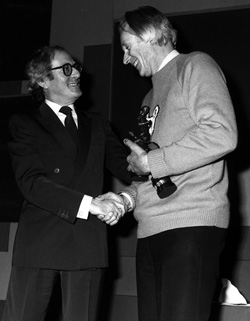 James Bond composers John Barry and George Martin