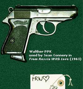Walther PPK - used in From Russia With Love (1963)