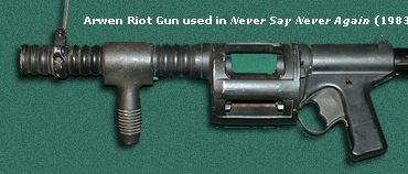 Arwen Riot Gun used in Never Say Never Again (1983)