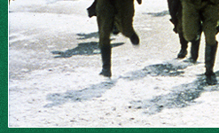 Russian troops carrying AK47s in GoldenEye (1995)