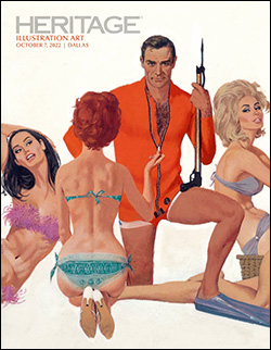 Original Robert McGinnis Thunderball poster artwork sells for $275,000