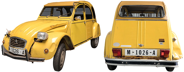 For Your Eyes Only (1981), Citroën 2CV from the car chase sequence